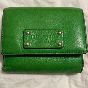Kate spade vintage leather wallet